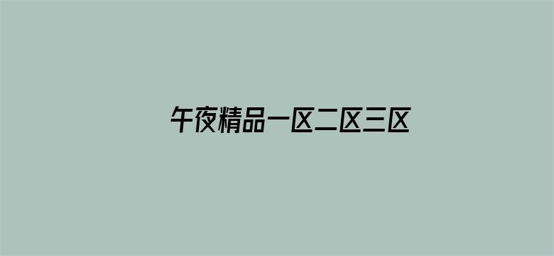 >午夜精品一区二区三区在线视横幅海报图